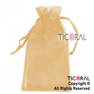 BOLSA ORO ORGANZA 24X19.5CM HS2629-10 x 1